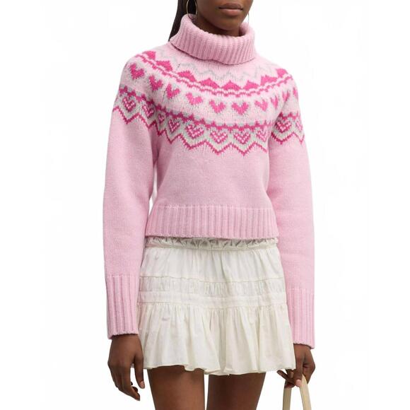 LOVESHACKFANCY Sweaters - NEW LOVESHACKFANCY tobi sweater in fuchsia rose